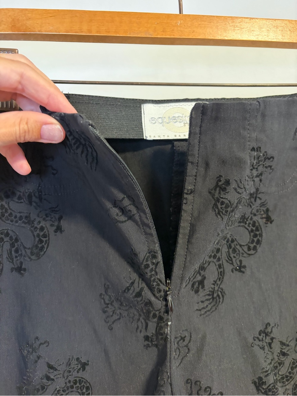 Equestrian Designs Black High Rise Stretch Pants - Picture 4 of 7